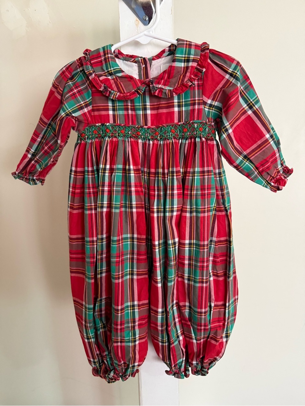 Cecil and Lou Smocked Holiday Bubble